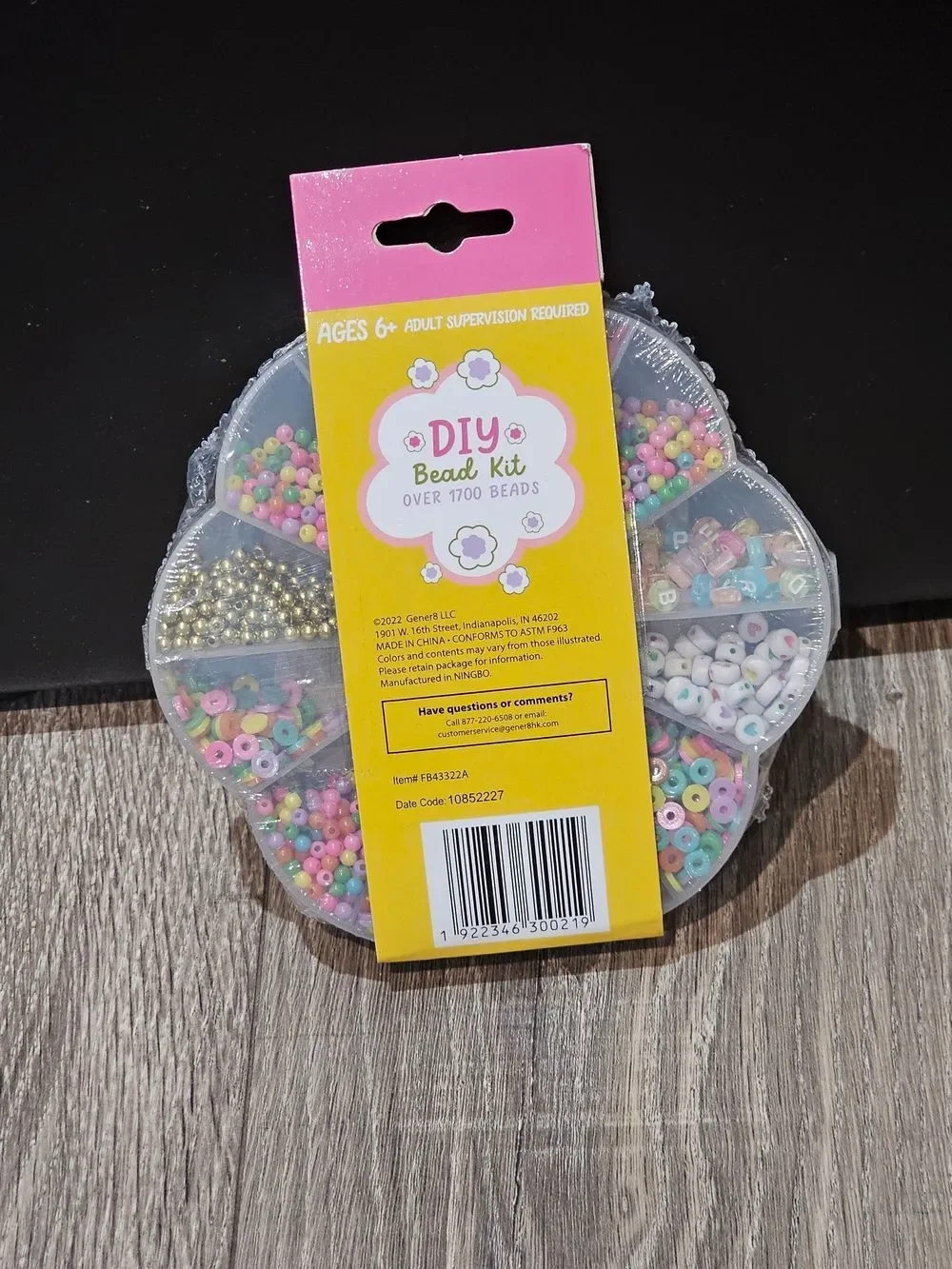 Rainbow Bead Kit + DIY Bead Kit — Pastel Multicolor Beads